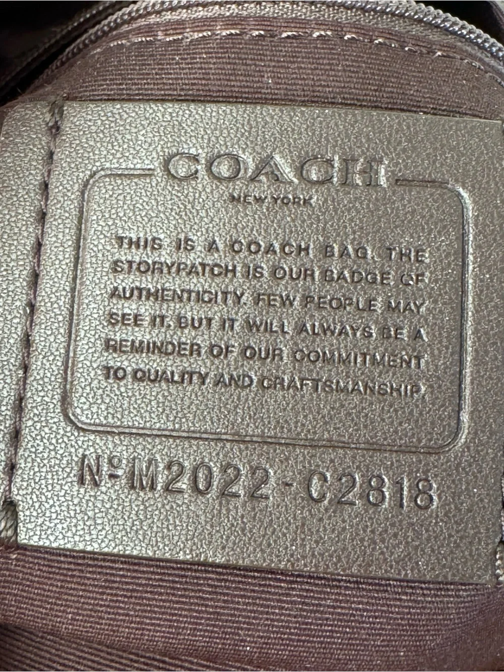 Coach Pink Val Duffle Bag